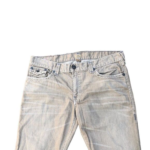 RARE True Religion Jeans Size 42 RICKY FLAP T Brown - Picture 11 of 12